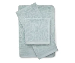 Broyhill Damask Jacquard Velour Towel -Cuisinart Store 810578029 810578027 810578071 1