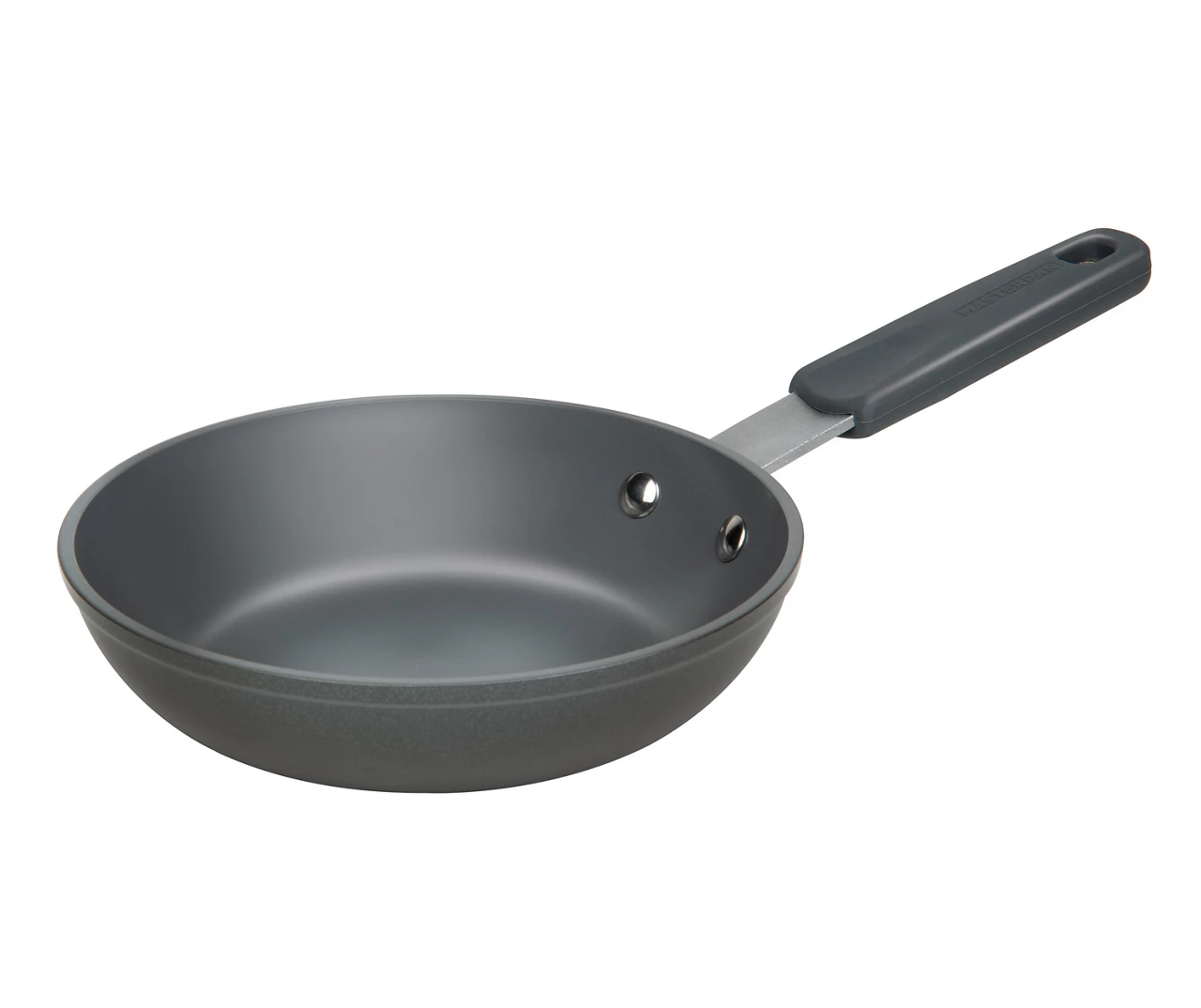 Masterpan 8" Gray Non-Stick Aluminum & Stainless Steel Fry Pan 2 Masterpan 8" Gray Non-Stick Aluminum & Stainless Steel Fry Pan - Image 2