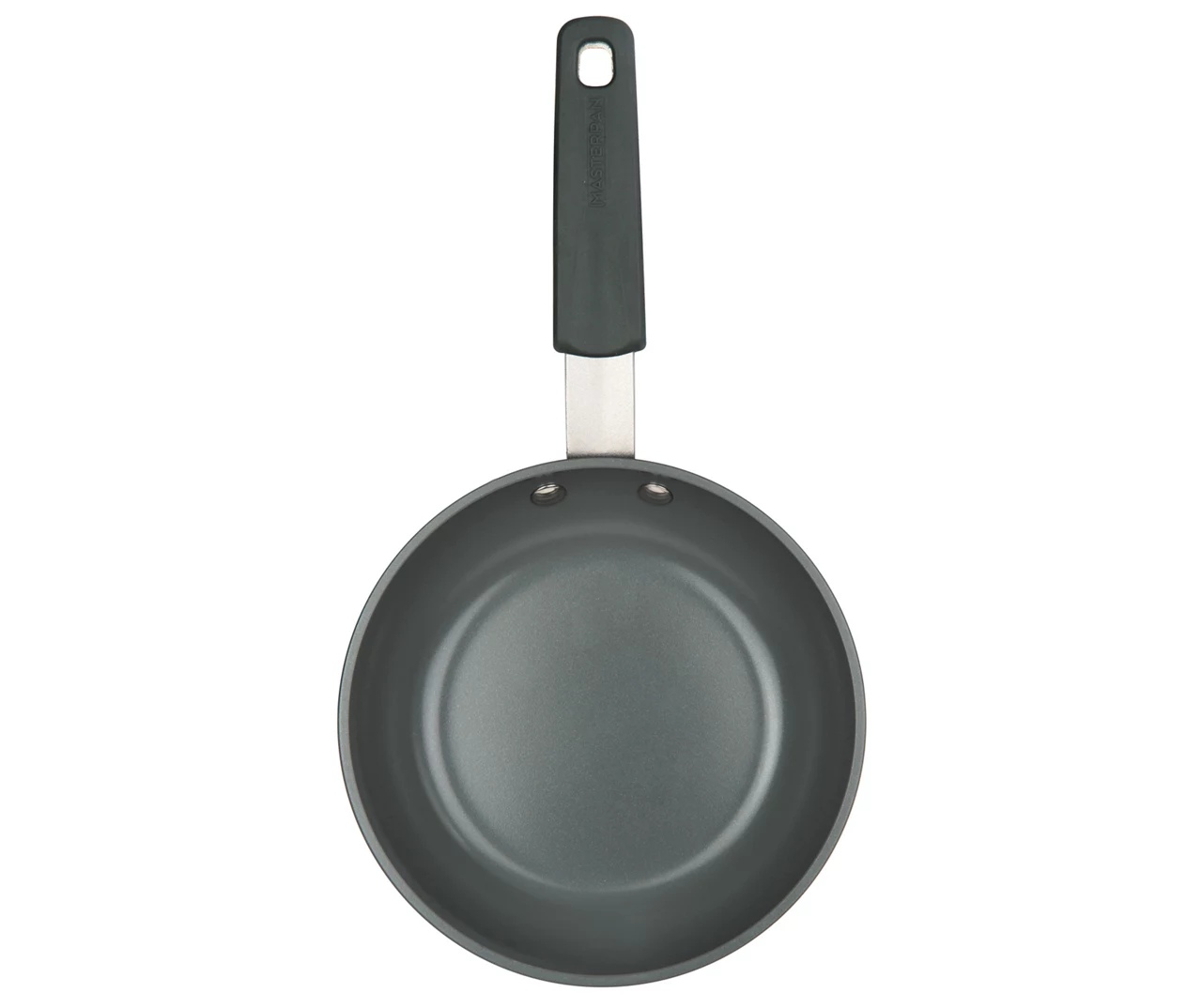 Masterpan 8" Gray Non-Stick Aluminum & Stainless Steel Fry Pan 3 Masterpan 8" Gray Non-Stick Aluminum & Stainless Steel Fry Pan - Image 3