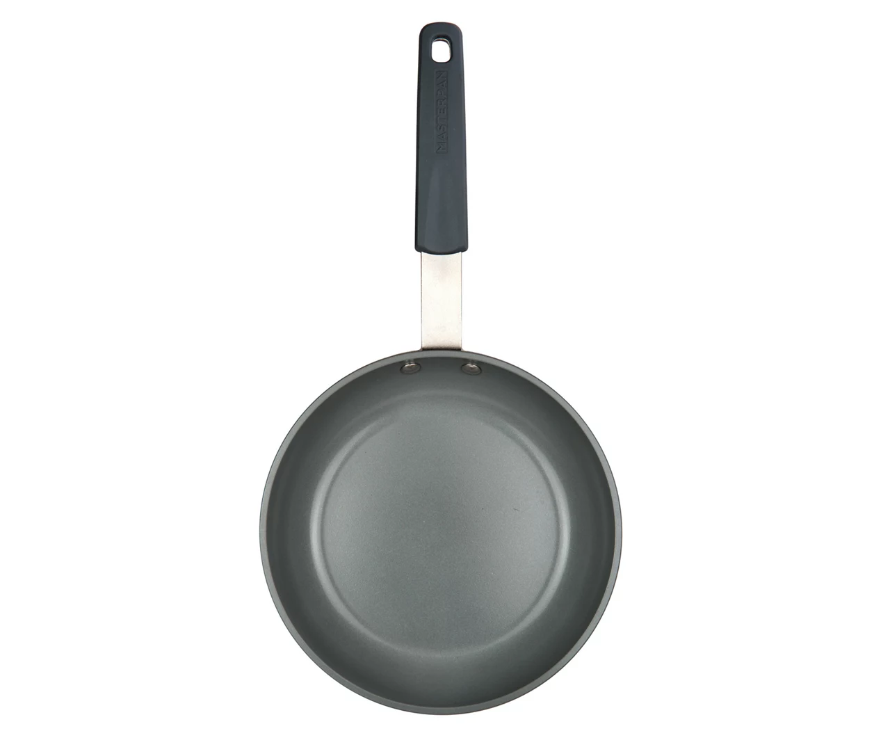 Masterpan 9.5" Gray Non-Stick Aluminum & Stainless Steel Fry Pan 3 Masterpan 9.5" Gray Non-Stick Aluminum & Stainless Steel Fry Pan - Image 3