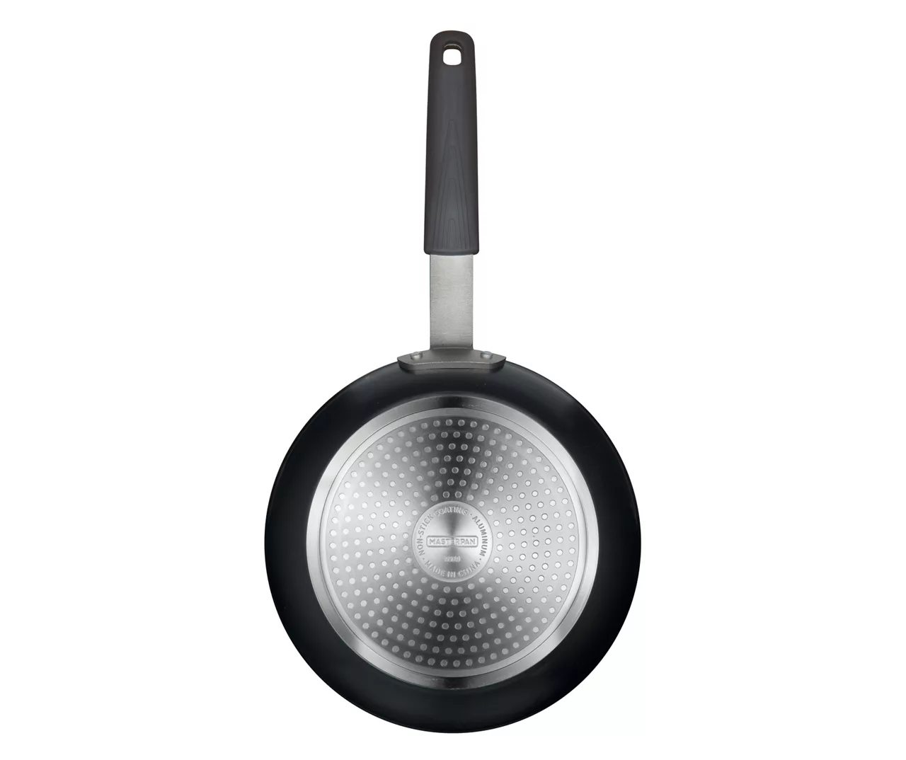 Masterpan 9.5" Gray Non-Stick Aluminum & Stainless Steel Fry Pan 4 Masterpan 9.5" Gray Non-Stick Aluminum & Stainless Steel Fry Pan - Image 4