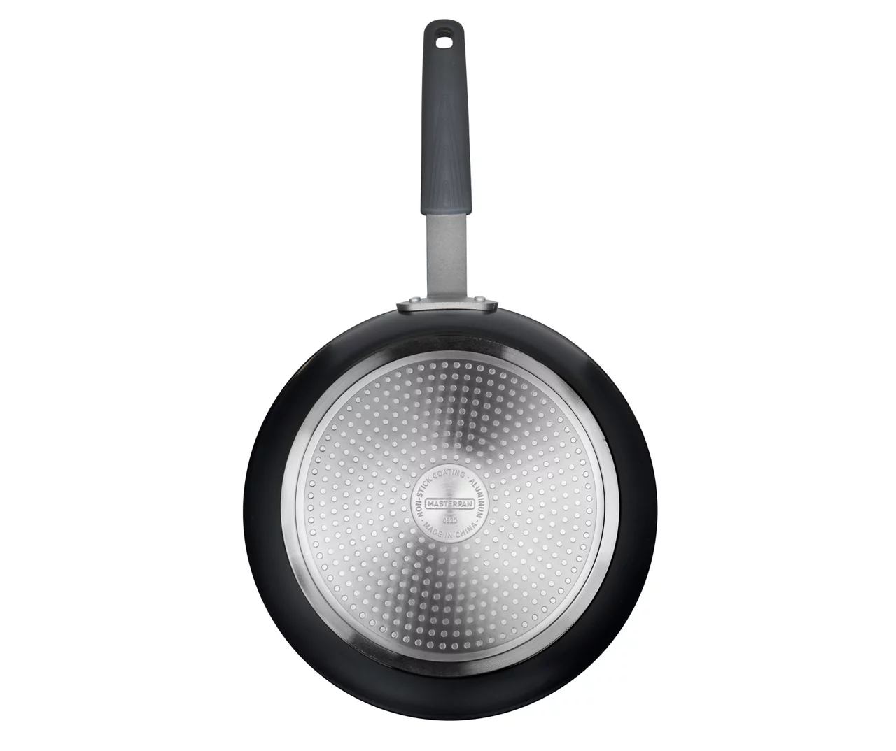 Masterpan 11" Gray Non-Stick Aluminum & Stainless Steel Fry Pan 5 Masterpan 11" Gray Non-Stick Aluminum & Stainless Steel Fry Pan - Image 5