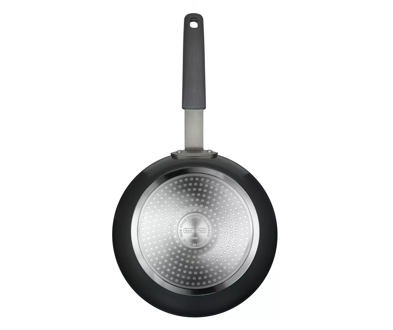 Masterpan 9.5" Black Speckled Non-Stick Aluminum & Stainless Steel Fry Pan 5 Masterpan 9.5" Black Speckled Non-Stick Aluminum & Stainless Steel Fry Pan - Image 5