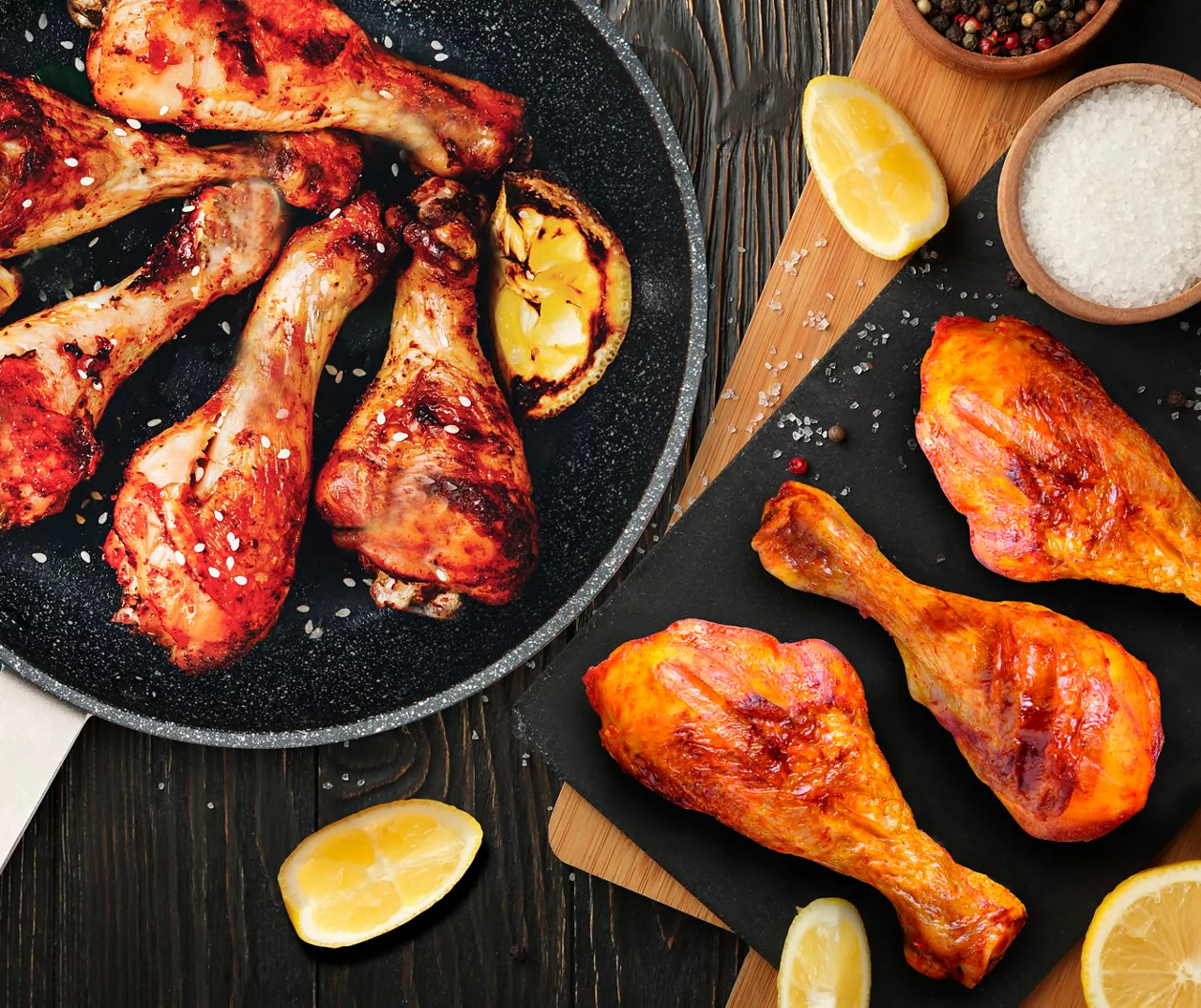 Masterpan 9.5" Black Speckled Non-Stick Aluminum & Stainless Steel Fry Pan 6 Masterpan 9.5" Black Speckled Non-Stick Aluminum & Stainless Steel Fry Pan - Image 6