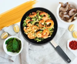 Masterpan 11" Black Speckled Non-Stick Aluminum & Stainless Steel Fry Pan 11 Masterpan 11" Black Speckled Non-Stick Aluminum & Stainless Steel Fry Pan -Cuisinart Store 810579265 5