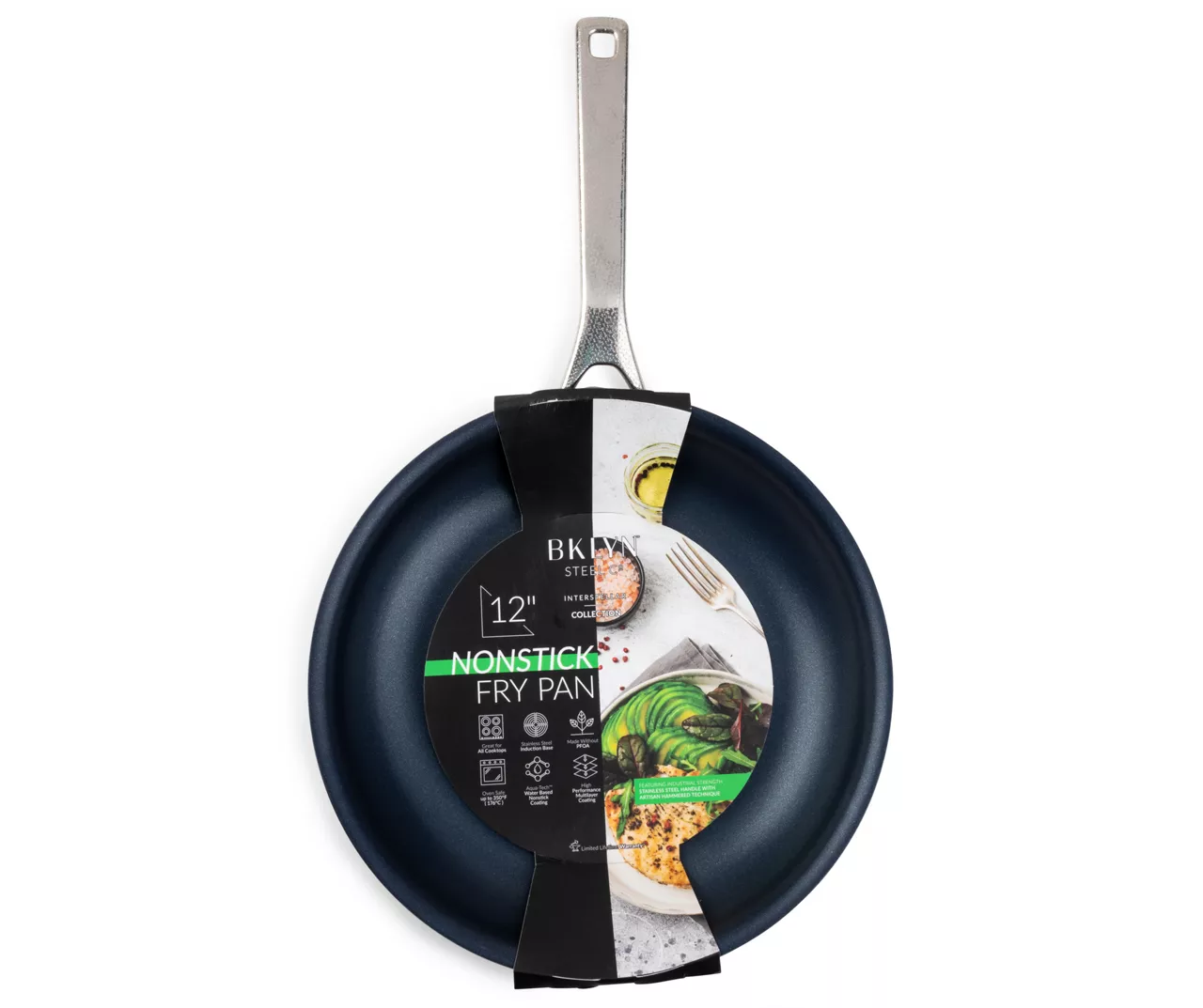 Charcoal Hammered 12" Interstellar Fry Pan 1 Charcoal Hammered 12" Interstellar Fry Pan