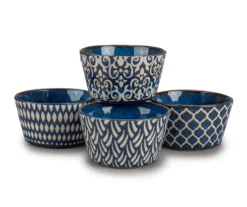Blue Mirabelle 4-Piece Ramekin Set 6 Blue Mirabelle 4-Piece Ramekin Set -Cuisinart Store 810580030 2
