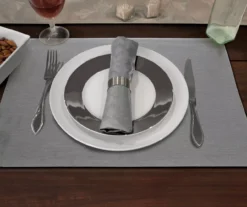 Cuisinart Mockingbird Gray Textured Placemats, 4-Pack -Cuisinart Store 810580593 3