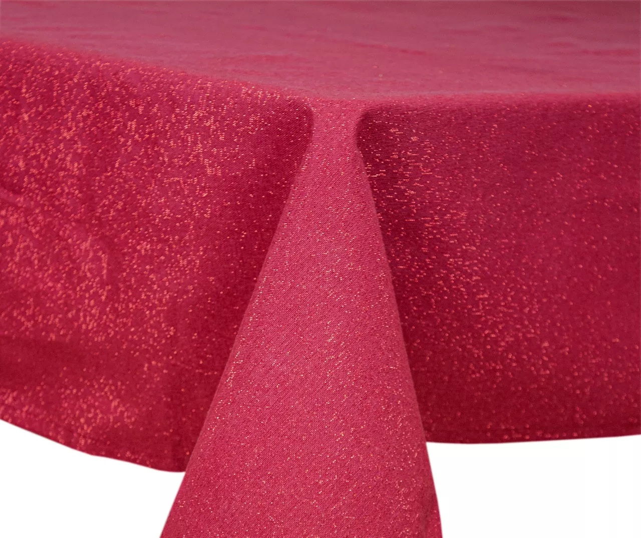 Cuisinart Scarlet Sage Lurex Metallic Shimmer Fabric Tablecloth 2 Cuisinart Scarlet Sage Lurex Metallic Shimmer Fabric Tablecloth - Image 2