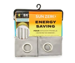 Sun Zero Putnam Room-Darkening Grommet 4-Piece Curtain Panel Set -Cuisinart Store 810583316 A0 1 1