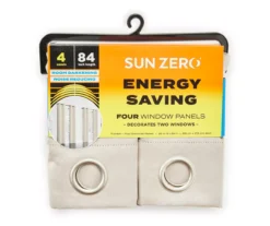 Sun Zero Putnam Room-Darkening Grommet 4-Piece Curtain Panel Set -Cuisinart Store 810583318 A0 1 1