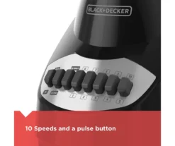 Black & Decker Countertop 10-Speed Blender -Cuisinart Store 810583905 A8 5