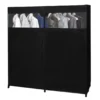 Black Portable Closet