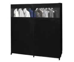 Black Portable Closet