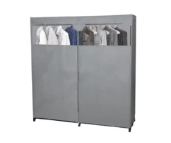 Gray Portable Closet