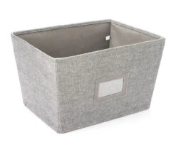Charcoal Storage Bin With Label, (13")