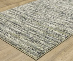 Senequa Blue & Green Abstract Streak Area Rug, (6.7' X 9.2') -Cuisinart Store 810584466 11