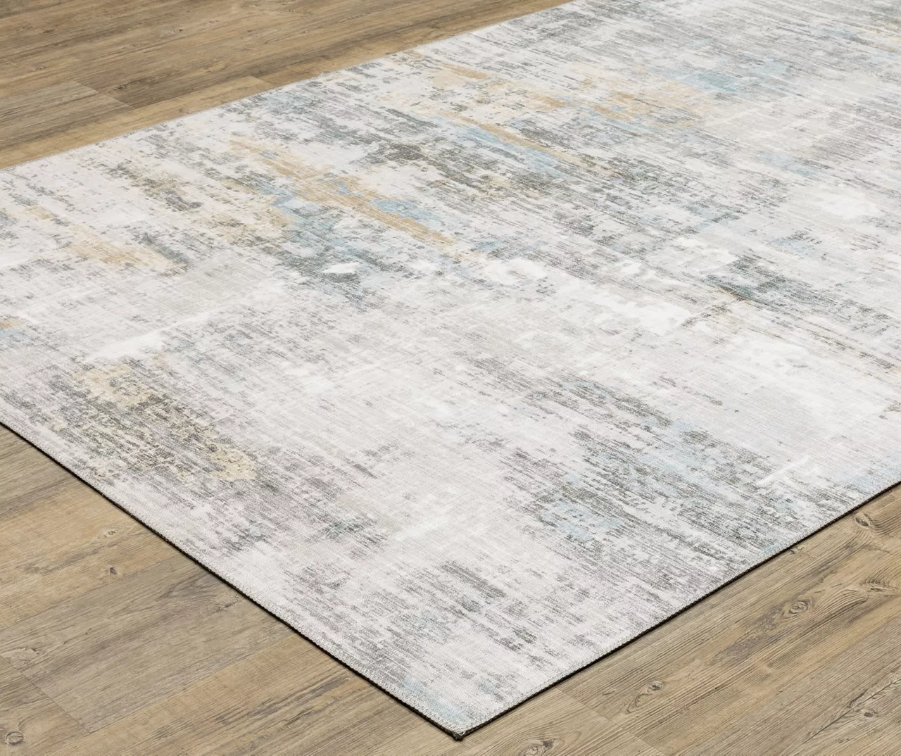 Mykola Beige & Gray Abstract Area Rug 11 Mykola Beige & Gray Abstract Area Rug - Image 11