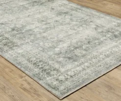 Savir Blue & Ivory Floral Lattice Area Rug 15 Savir Blue & Ivory Floral Lattice Area Rug -Cuisinart Store 810584592 1