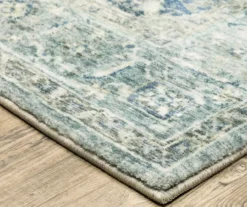 Savadore Gray & Blue Medallion Area Rug, (2' X 8') 6 Savadore Gray & Blue Medallion Area Rug, (2' X 8') -Cuisinart Store 810584604 2