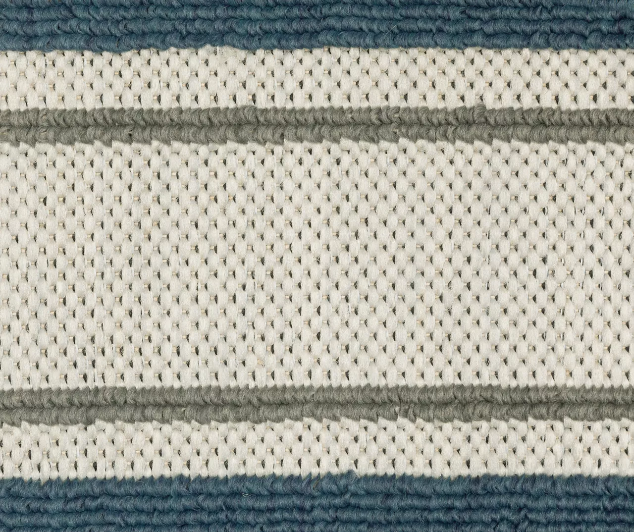 Torie Beige & Blue Stripe Outdoor Area Rug 19 Torie Beige & Blue Stripe Outdoor Area Rug - Image 19