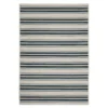 Torie Beige & Blue Stripe Outdoor Area Rug, (7.1' X 10')