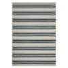 Torie Beige & Blue Stripe Outdoor Area Rug, (6.7' X 9.2')