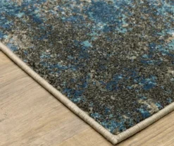 Veejay Blue & Ivory Abstract Area Rug, (6.7' X 9.2') 7 Veejay Blue & Ivory Abstract Area Rug, (6.7' X 9.2') -Cuisinart Store 810584663 2
