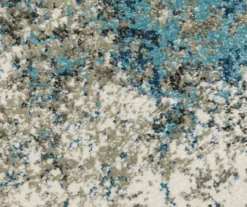 Veejay Blue & Ivory Abstract Area Rug, (6.7' X 9.2') 9 Veejay Blue & Ivory Abstract Area Rug, (6.7' X 9.2') -Cuisinart Store 810584663 4