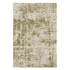 Velimyr Beige & Dark Gold Abstract Area Rug, (2.3' X 7.6')
