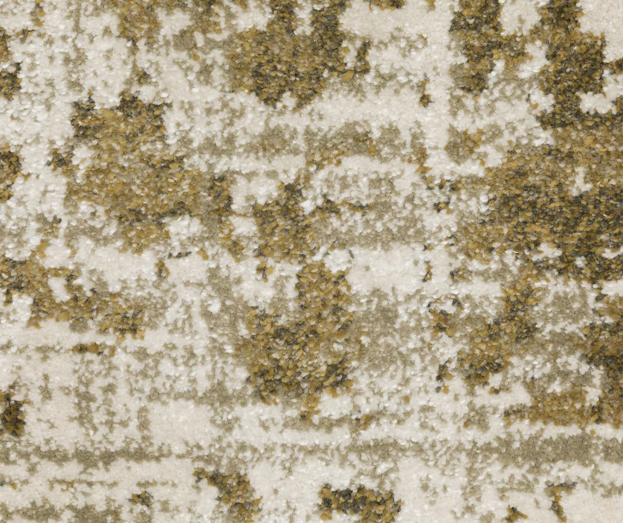 Velimyr Beige & Dark Gold Abstract Area Rug, (2.3' X 7.6') 4 Velimyr Beige & Dark Gold Abstract Area Rug, (2.3' X 7.6') - Image 4