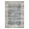 Chandler Blue & Brown Floral Area Rug, (2' X 3')