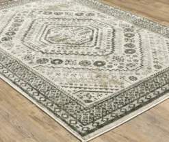 Geby Ivory & Gray Geometric Area Rug -Cuisinart Store 810584826 1