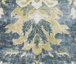 Chairo Blue & Beige Floral Area Rug -Cuisinart Store 810584863 4