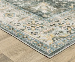 Chaim Charcoal & Beige Floral Area Rug, (7.6' X 10') -Cuisinart Store 810584864 3