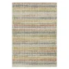 Seymour Ivory & Multi-Color Dash Stripe Area Rug, (5.3' X 7.3')