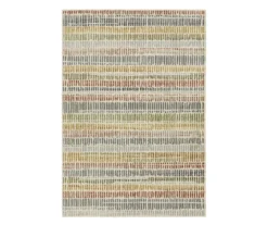 Seymour Ivory & Multi-Color Dash Stripe Area Rug 15 Seymour Ivory & Multi-Color Dash Stripe Area Rug -Cuisinart Store 810584906