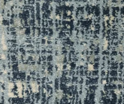 Breckworth Blue Abstract Crosshatch Area Rug, (1.1' X 7.3') -Cuisinart Store 810584909 4