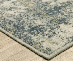 Bridges Beige & Blue Abstract Area Rug -Cuisinart Store 810584911 2