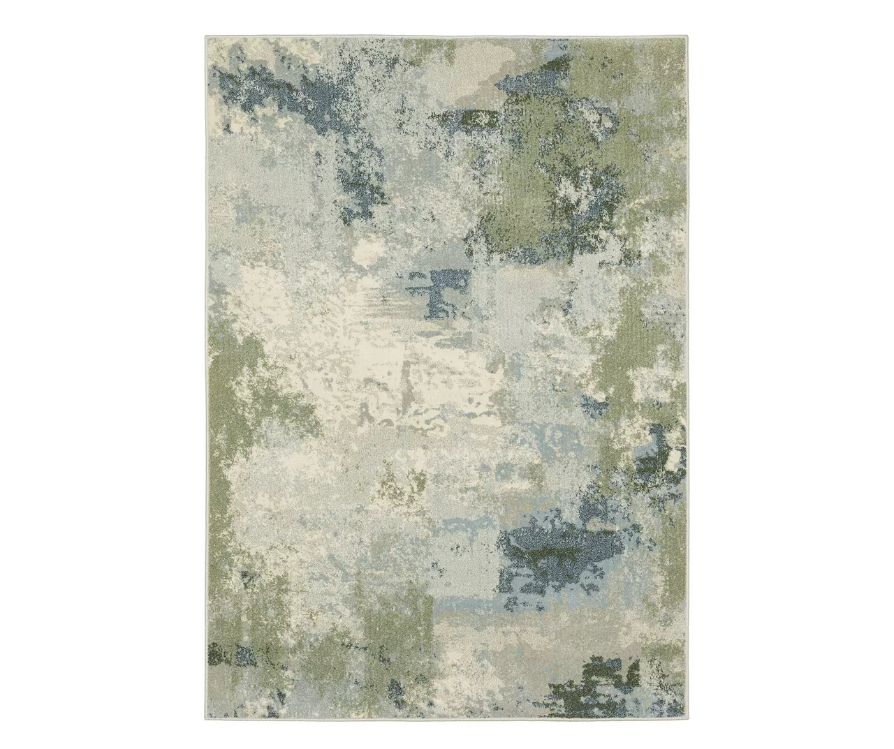 Lawton Blue & Green Abstract Area Rug 6 Lawton Blue & Green Abstract Area Rug - Image 6
