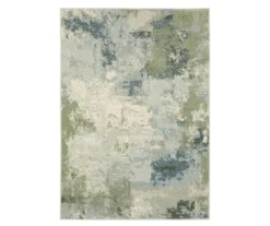 Lawton Blue & Green Abstract Area Rug 10 Lawton Blue & Green Abstract Area Rug -Cuisinart Store 810584937