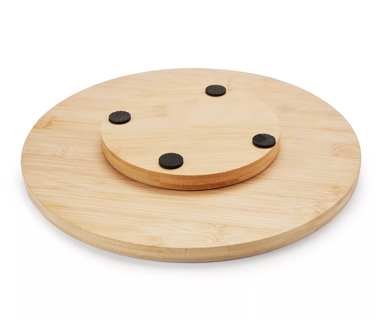 "Coffee House" White & Black Lazy Susan, (12") 3 "Coffee House" White & Black Lazy Susan, (12") - Image 3