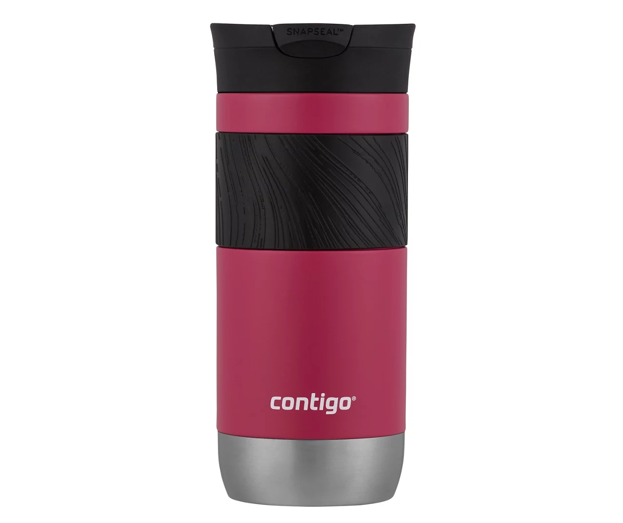 Contigo Pink Byron Stainless Steel Travel Mug, 16 Oz. 1 Contigo Pink Byron Stainless Steel Travel Mug, 16 Oz.