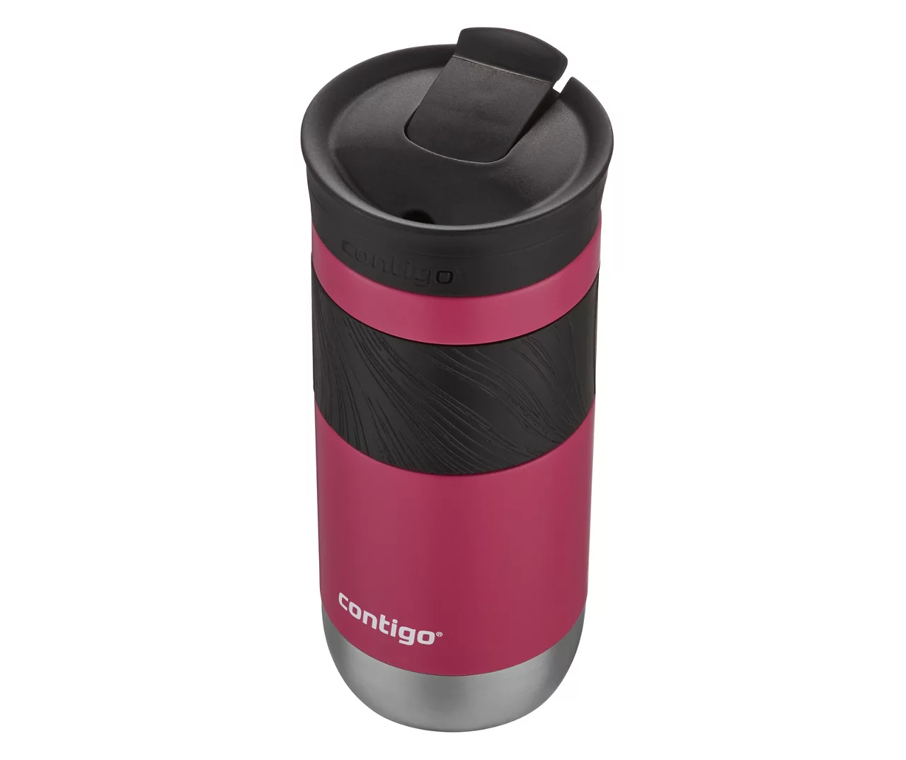 Contigo Pink Byron Stainless Steel Travel Mug, 16 Oz. 4 Contigo Pink Byron Stainless Steel Travel Mug, 16 Oz. - Image 4