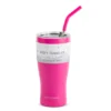 Hydragear Pink Mott Stainless Steel Tumbler, 30 Oz.