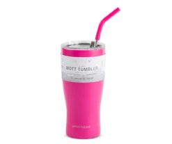 Hydragear Pink Mott Stainless Steel Tumbler, 30 Oz.