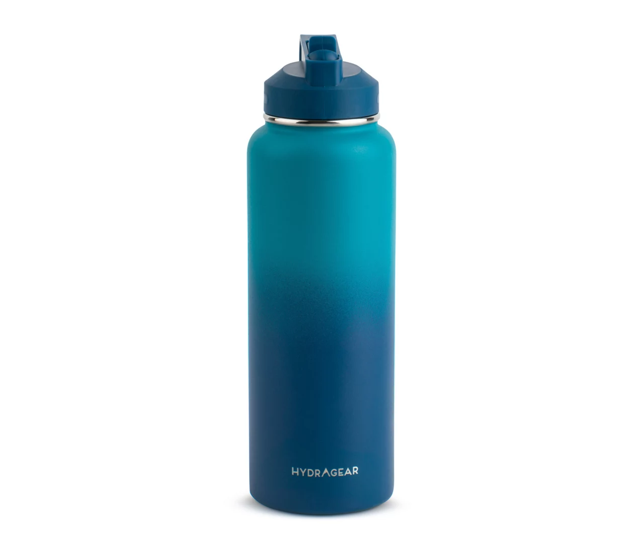 Hydragear Blue Ombre Timber Stainless Steel Bottle, 40 Oz. 2 Hydragear Blue Ombre Timber Stainless Steel Bottle, 40 Oz. - Image 2