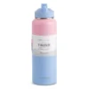 Hydragear Cotton Candy Ombre Timber Stainless Steel Bottle, 40 Oz.