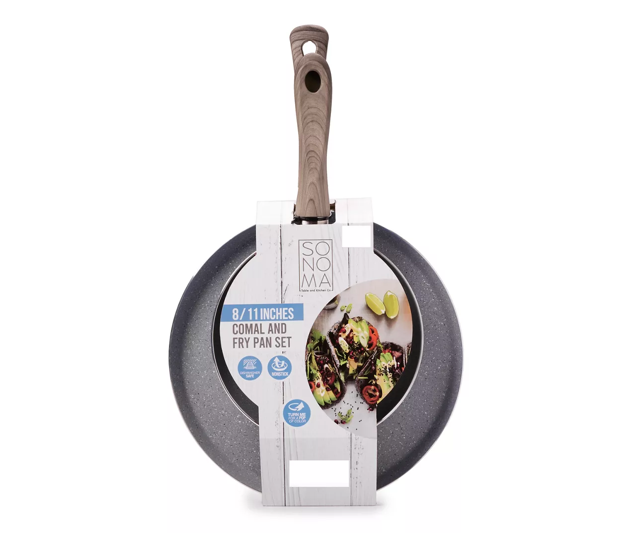 Aqua Comal & Fry Pan Set 1 Aqua Comal & Fry Pan Set