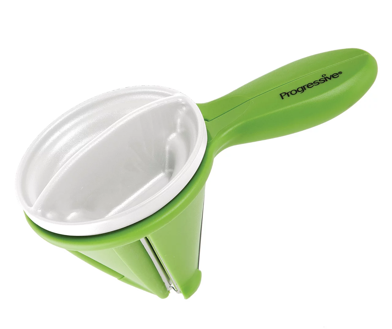 Green Veggie Spiralizer With Handle 1 Green Veggie Spiralizer With Handle